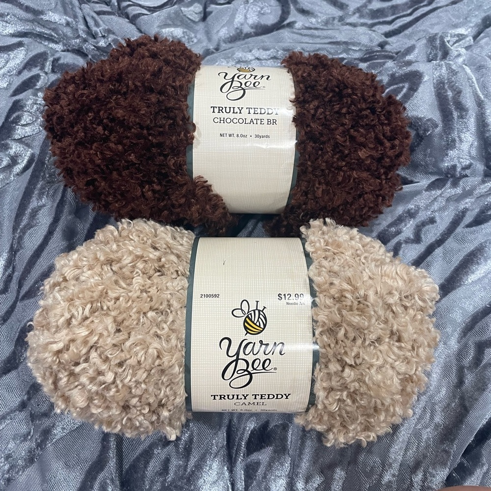 Yarn bee truly teddy yarn